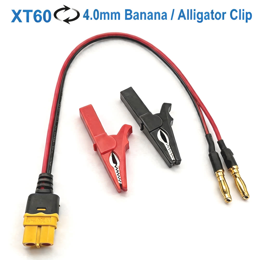 Drone Smart Rc - 2-in-1 XT60 Connector to 4.0 Banana