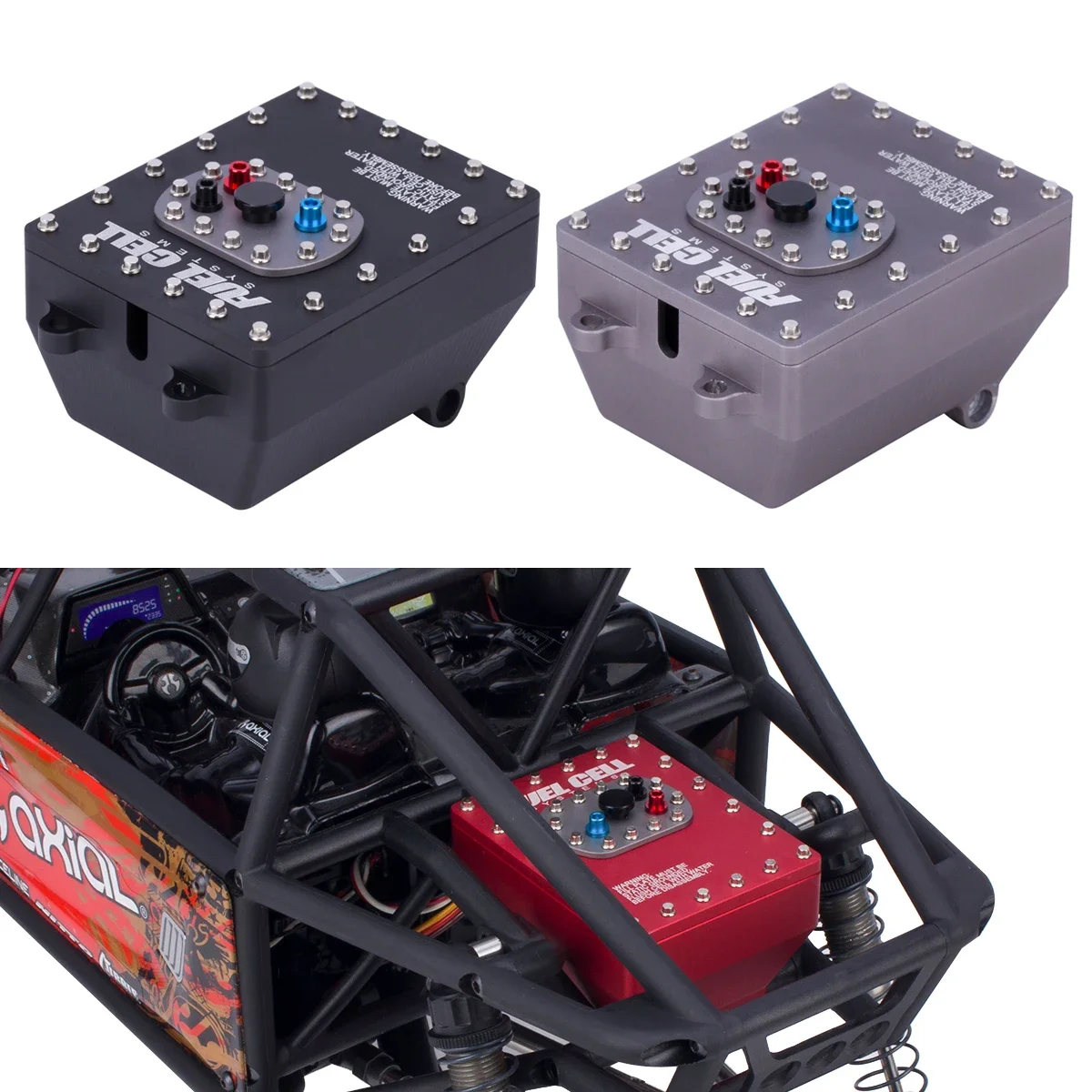 Rc Car Body Shell - 1Pcs Aluminum 1/10 Scale Fuel Cell