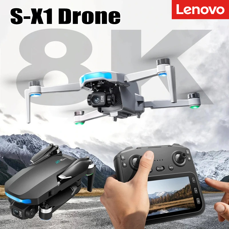 Drone Rc Land - Lenovo S-X1 Drone 8K HD Professional
