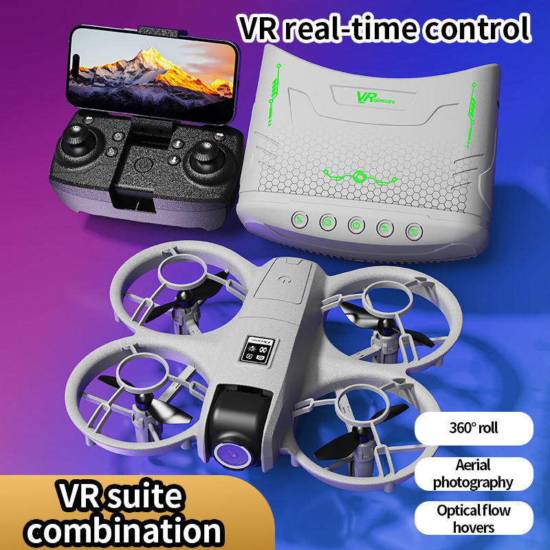 Drone Rc Helicopter With Camera - X228 VR FPV Drone HD Dual
