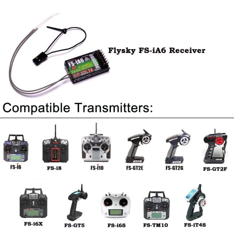 Flysky FS-IA6 Receiver 6CH Dua - Fpv Antenna Receiver review and price