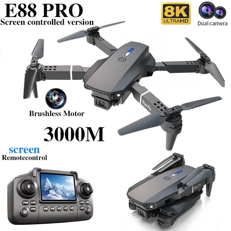 Professional E88 PRO Drone wit - Drone Rc Land review and price