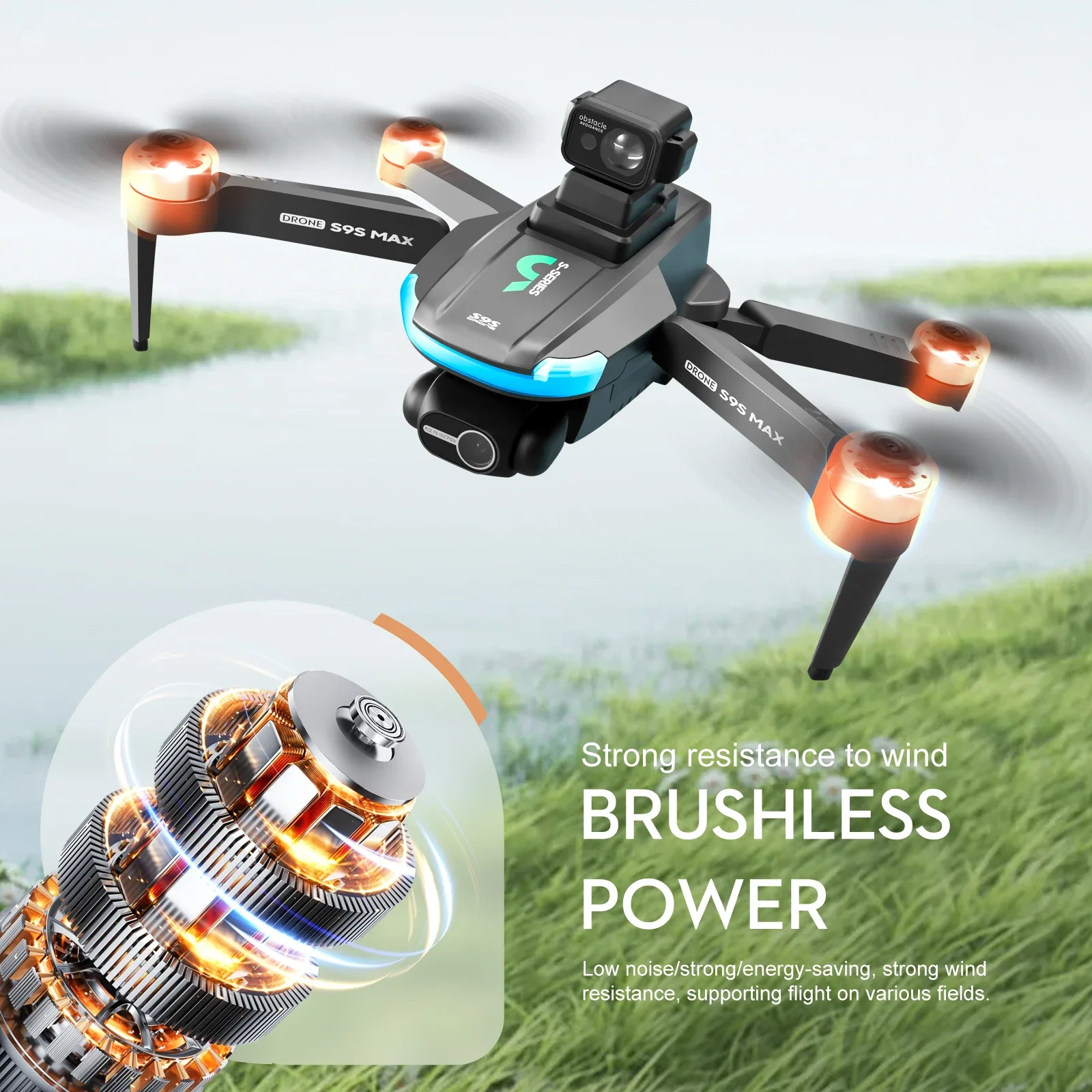 NEW S9S MAX MINI Drone 4K 2-Ax - Drone Rc Helicopter With Camera review and price