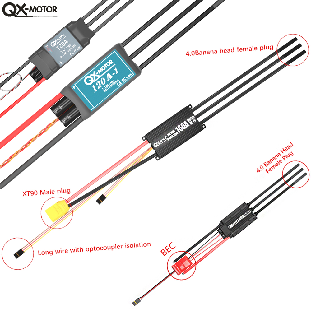 20A-120A Brushless ESC Speed C - Drone Kf Rc review and price