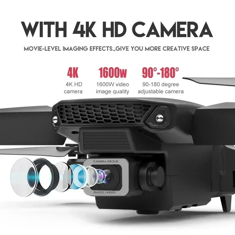 E88 Pro WIFI FPV Drone Wide An - Drone Rc Helicopter With Camera review and price