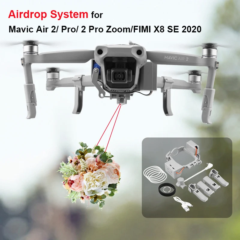 Airdrop System for DJI Mavic A - Drone Rcfpvpro review and price