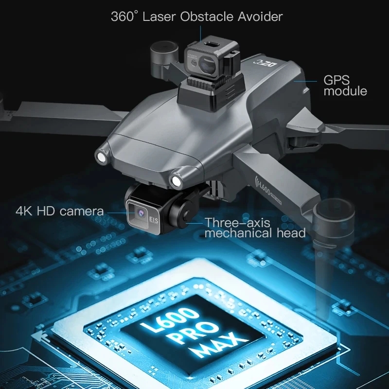 L600 PRO MAX GPS Drone Profess - Drone Rc Helicopter With Camera review and price