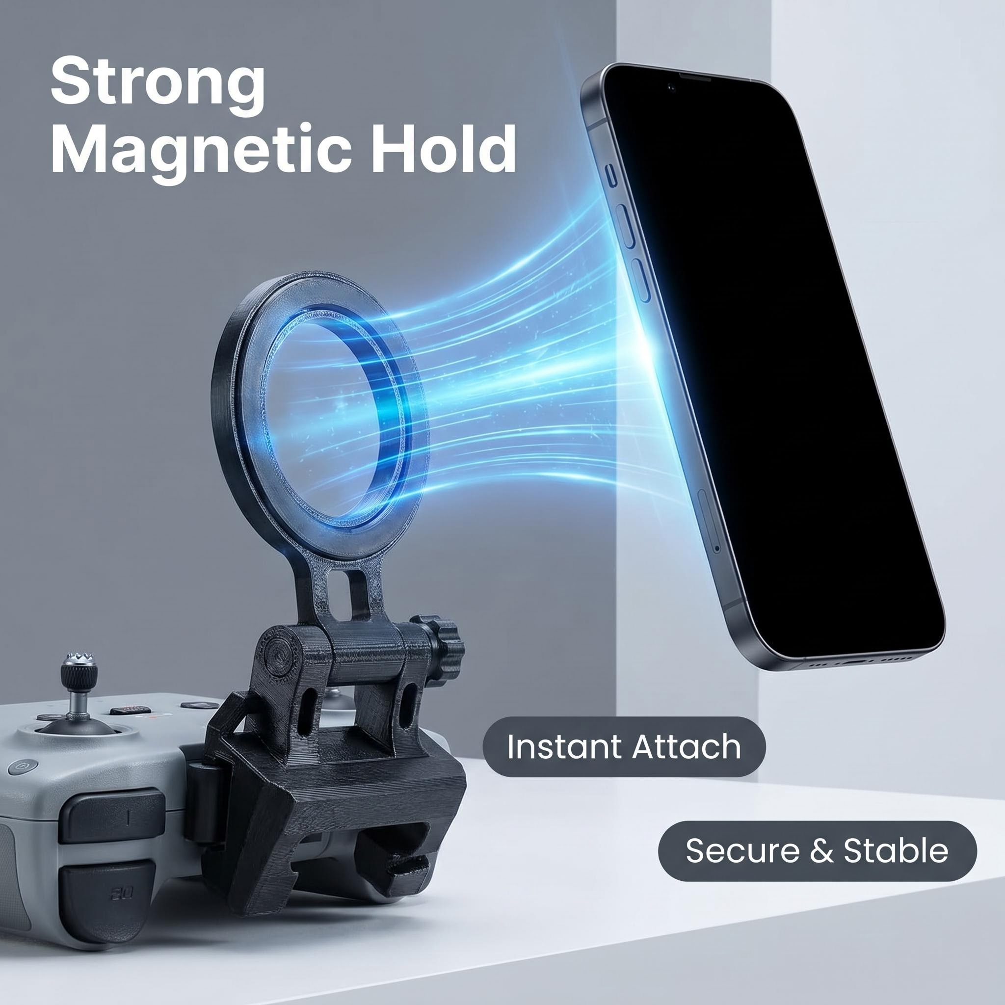 Foldable MagSafe Magnetic Phon - Drone Dji Rc N2 review and price