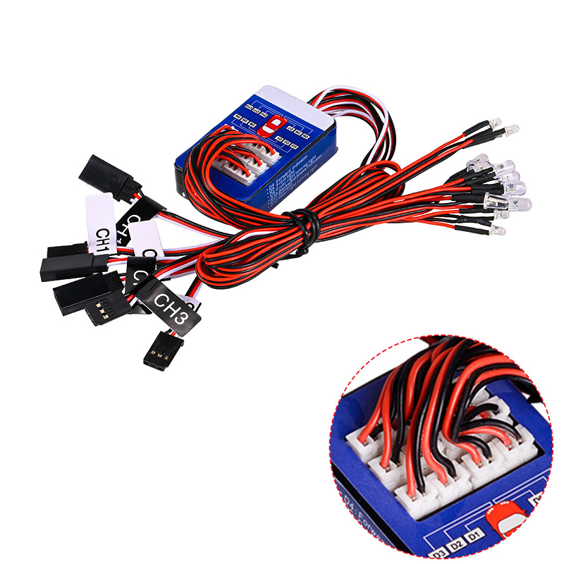 Rc 12 LED Lighting System Kit  - Rc Car Body Shell review and price