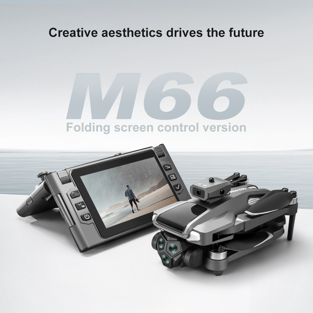 Foldable M66 RC Drone with 4.5 - Drone Kf Rc review and price