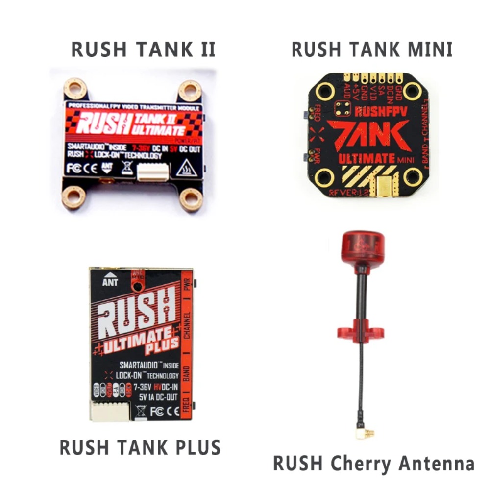 RUSH TANK Ultimate II/Mini/PLU - Fpv Antenna Receiver review and price