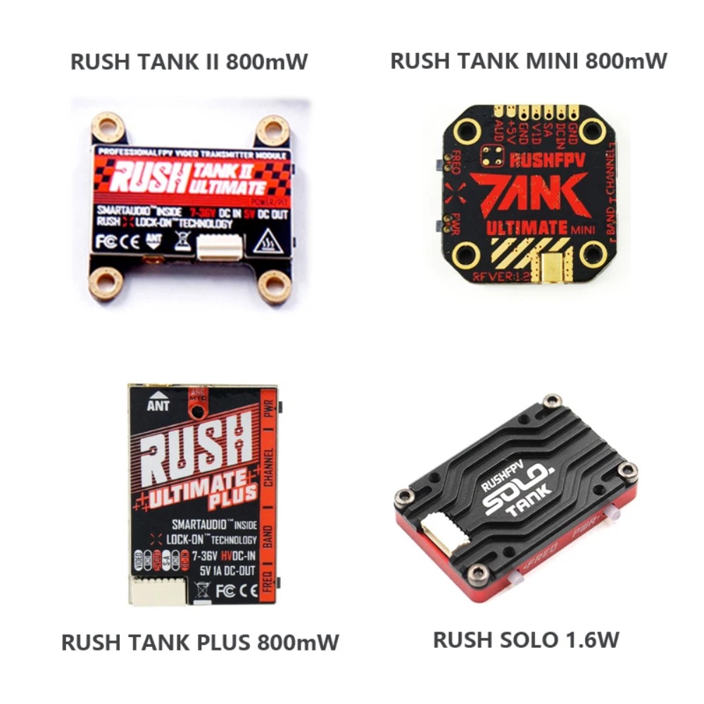 RUSH TANK Ultimate II/Mini/PLU - Fpv Antenna Receiver review and price