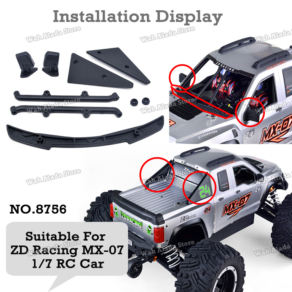 ZD Racing MX-07 1/7 RC Car Pro - Rc Car Body Shell review and price
