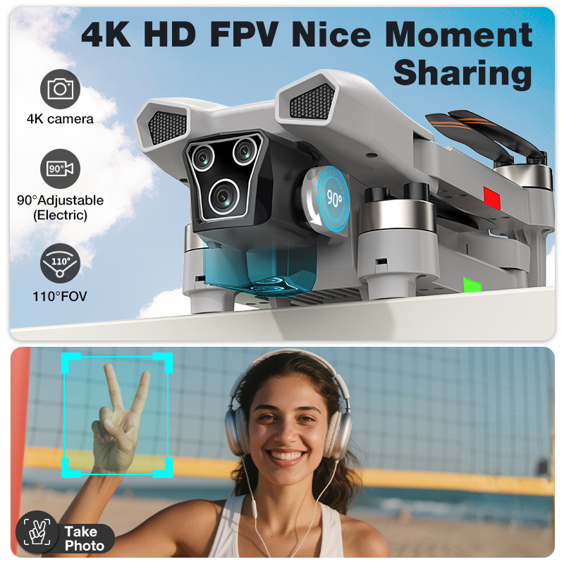NEW Hot L017 Pro Drone Brushle - Drone Rc Land review and price