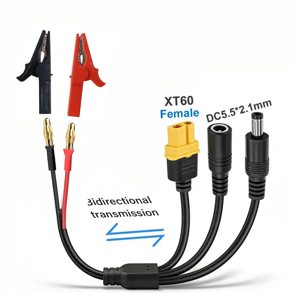 5-in-1 XT60 to 4mm Banana Plug - Drone Smart Rc review and price