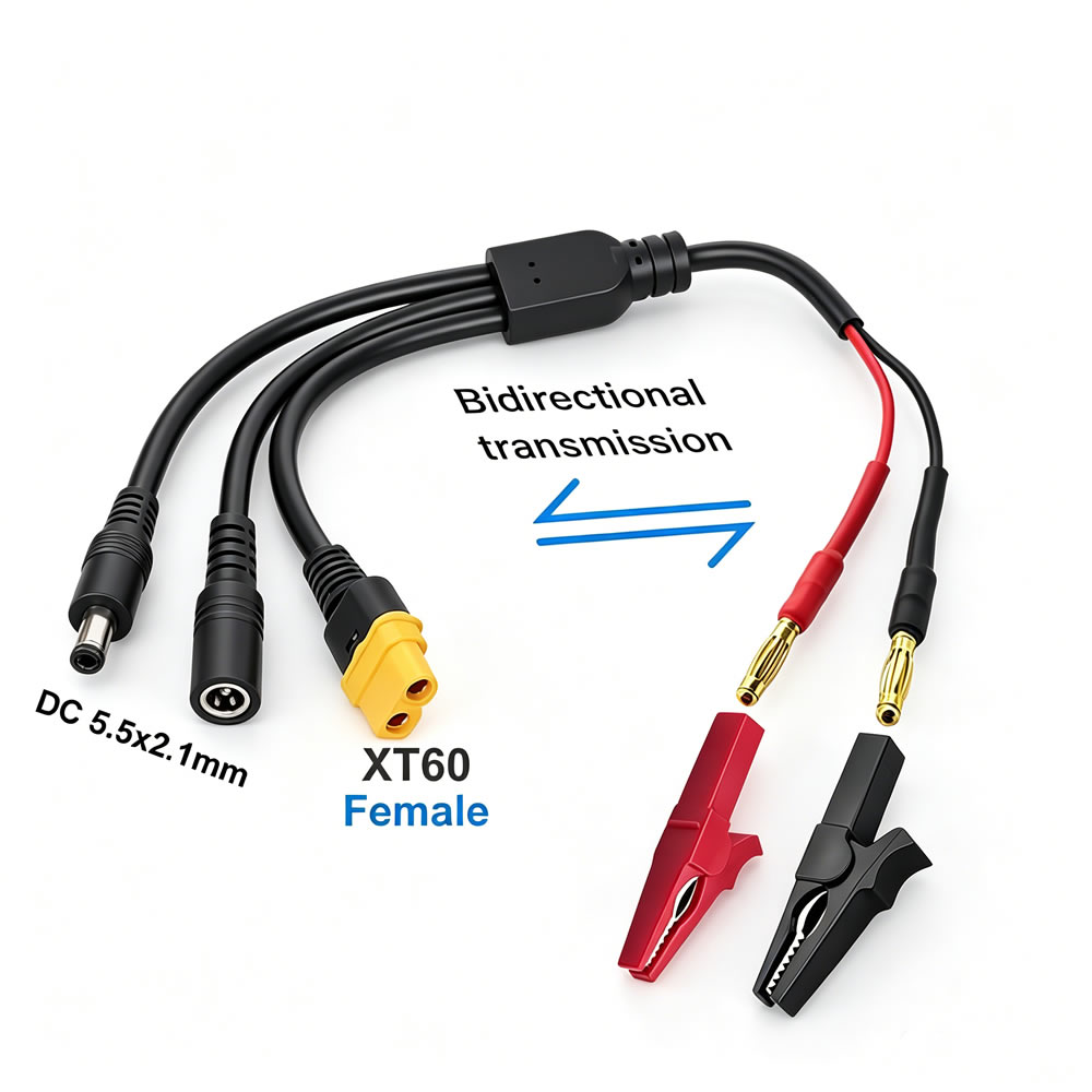 5-in-1 XT60 to 4mm Banana Plug - Drone Smart Rc review and price